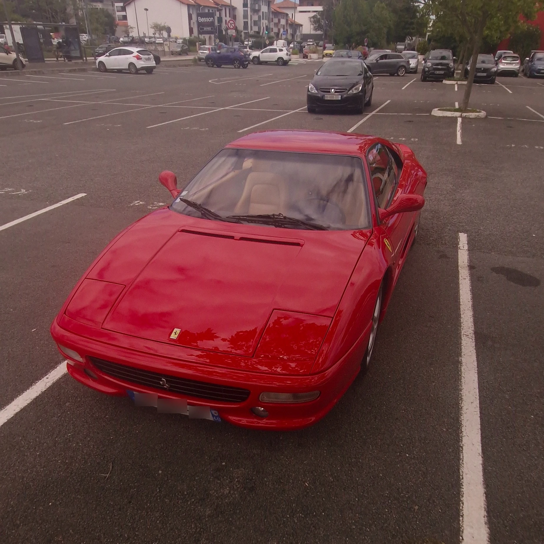 Ferrari F355 GTS spotted in Anglet, France