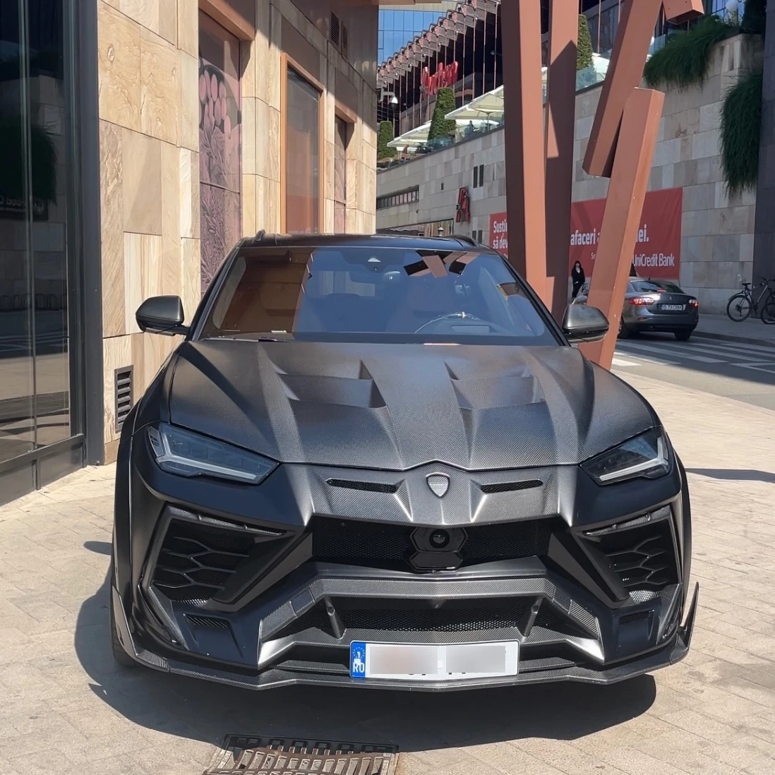 Lamborghini Urus Mansory spotted in Iași, România