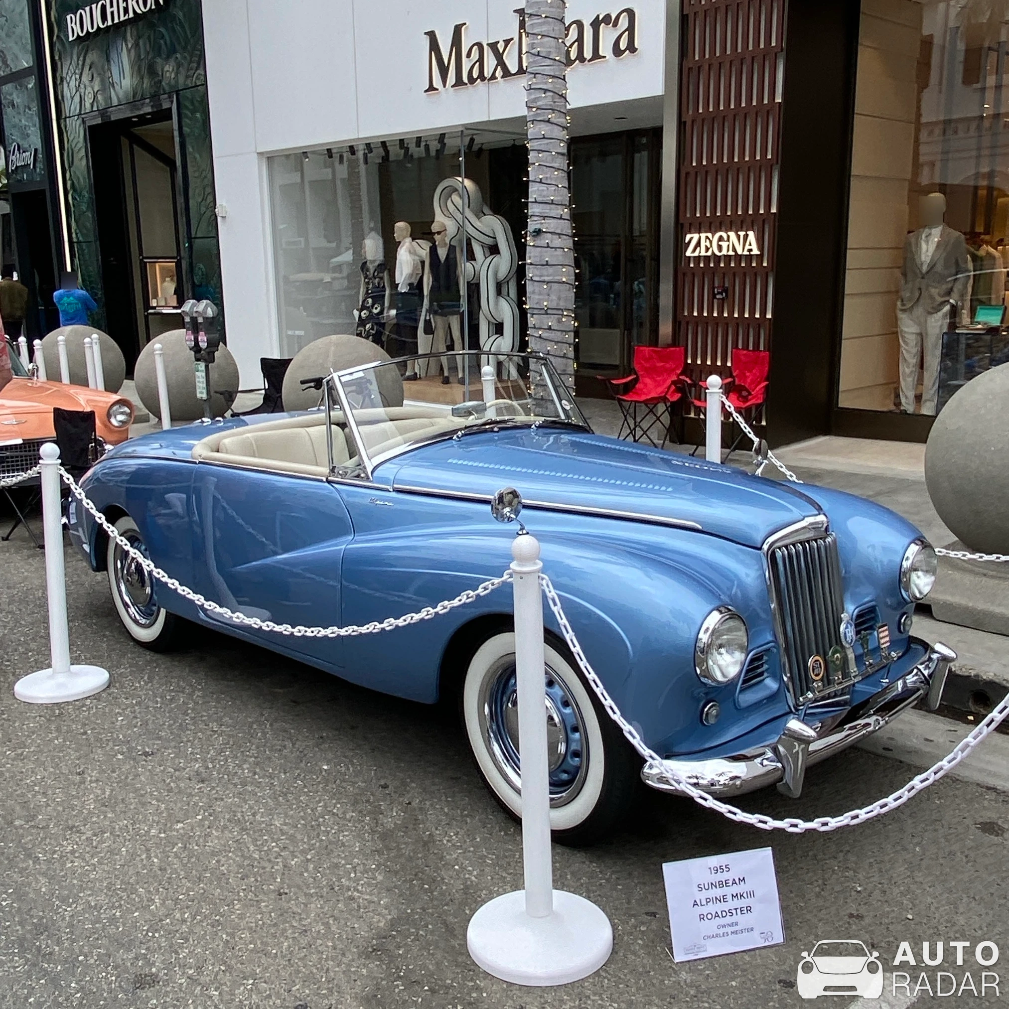 Sunbeam Alpine spotted in Beverly Hills