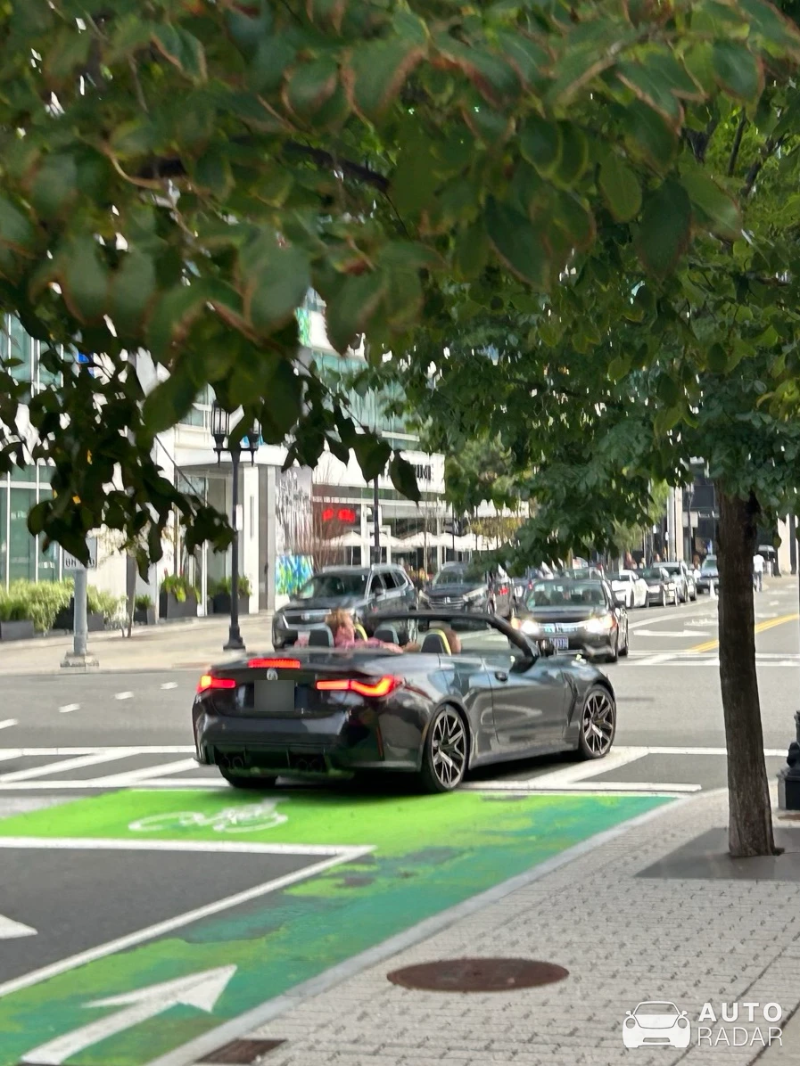 BMW M4 G83 Convertible Competition spotted in Boston