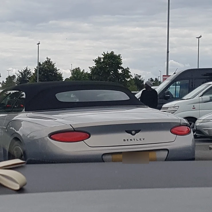 Bentley Continental Convertible spotted in Swindon, United Kingdom