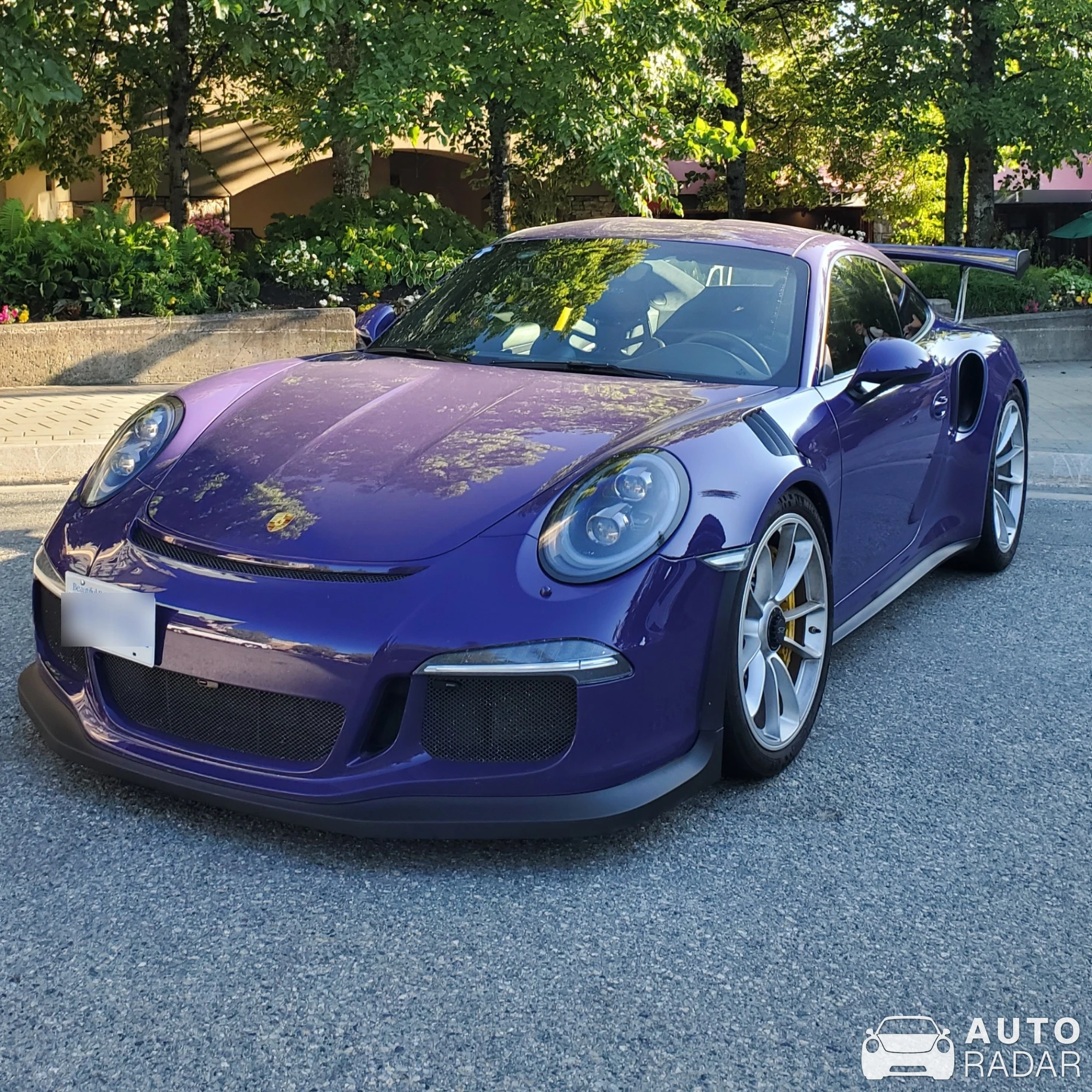 Porsche 991 GT3 RS MkI spotted in Whistler, Canada