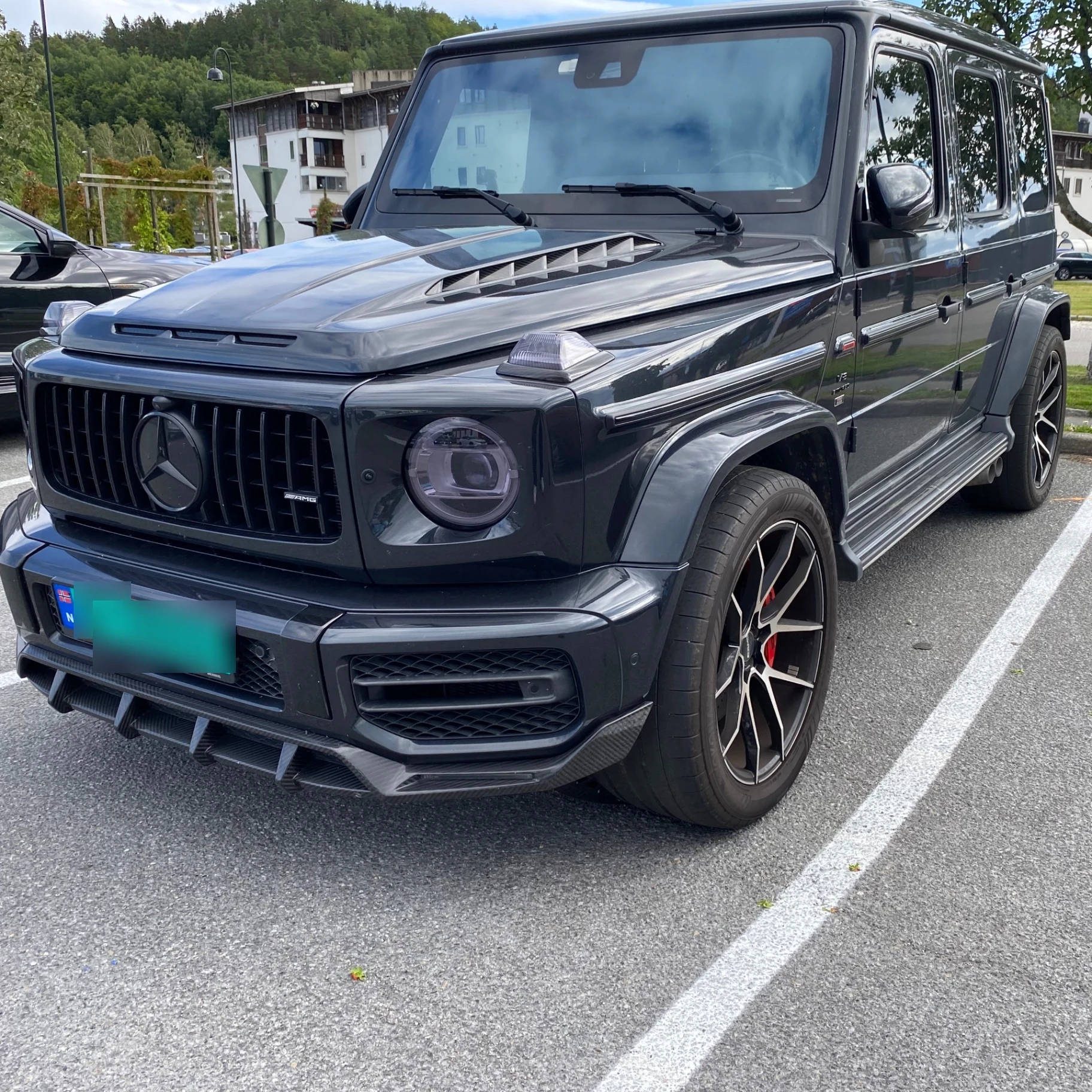 Mercedes-Benz AMG G-Class spotted in Sandefjord, Norway