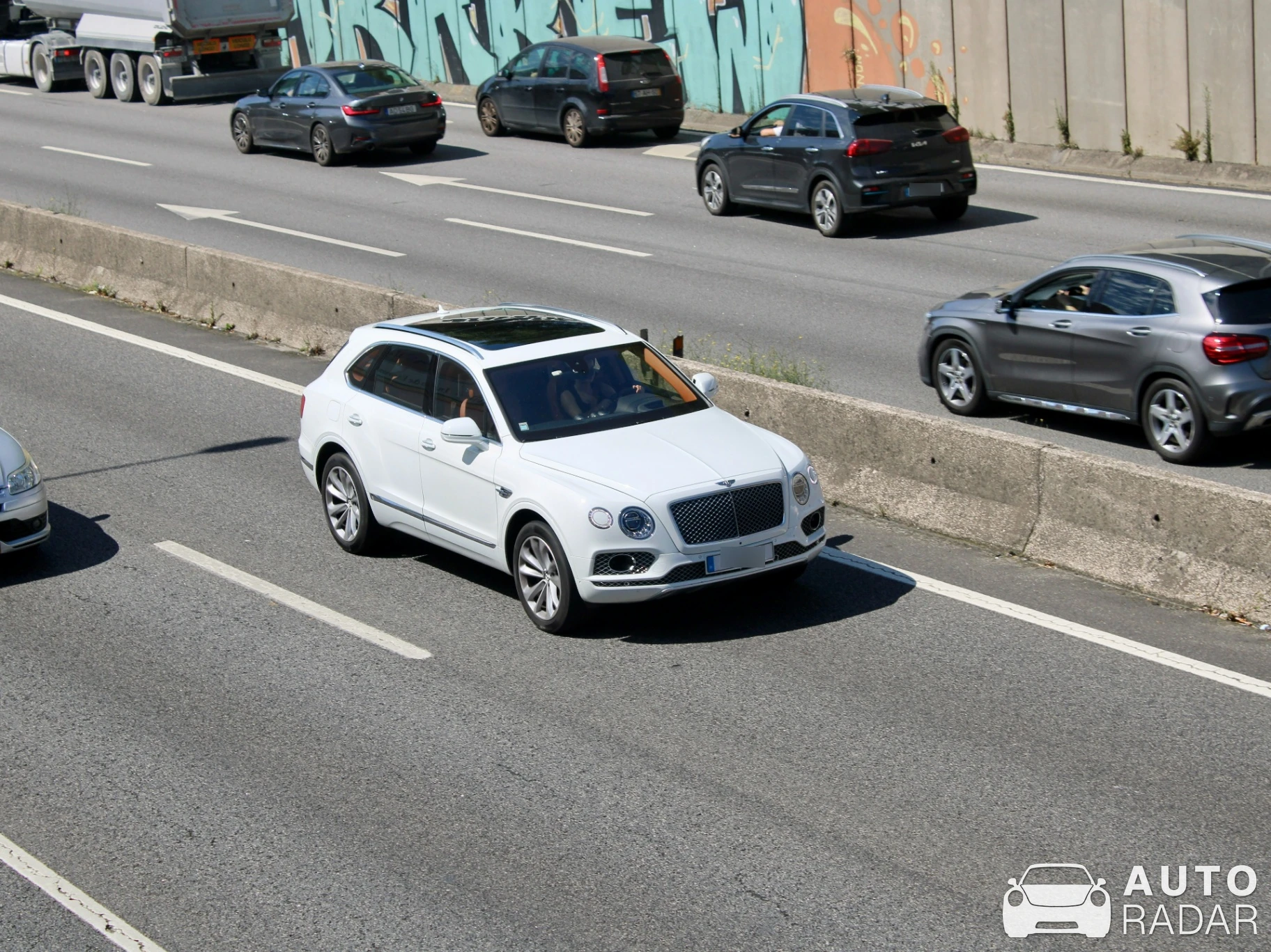 Bentley Bentayga spotted in Porto, Portugal