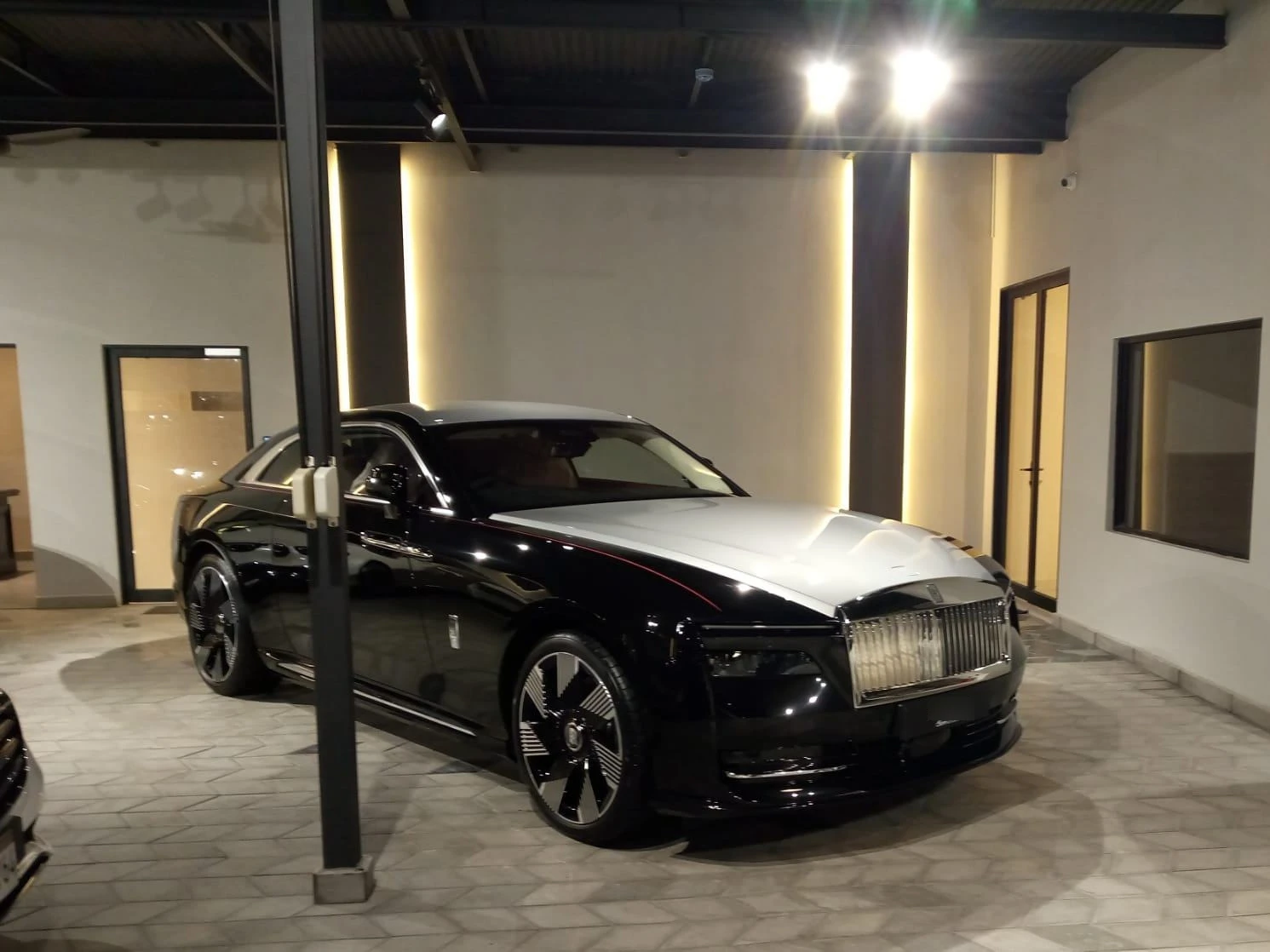 Rolls Royce Spectre spotted in Karachi, Pakistan