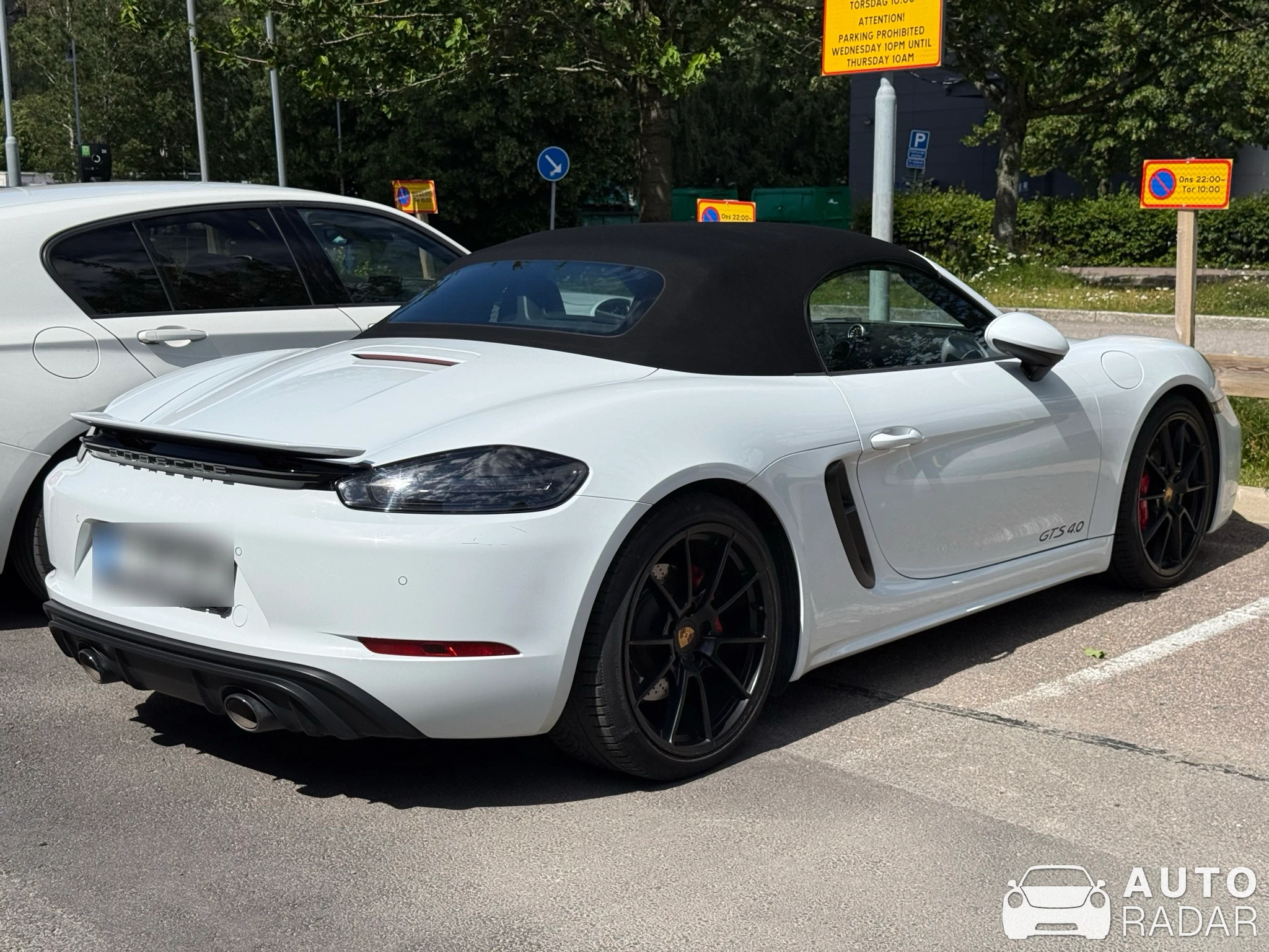 Porsche 718 Boxster GTS 4.0 spotted in Göteborg