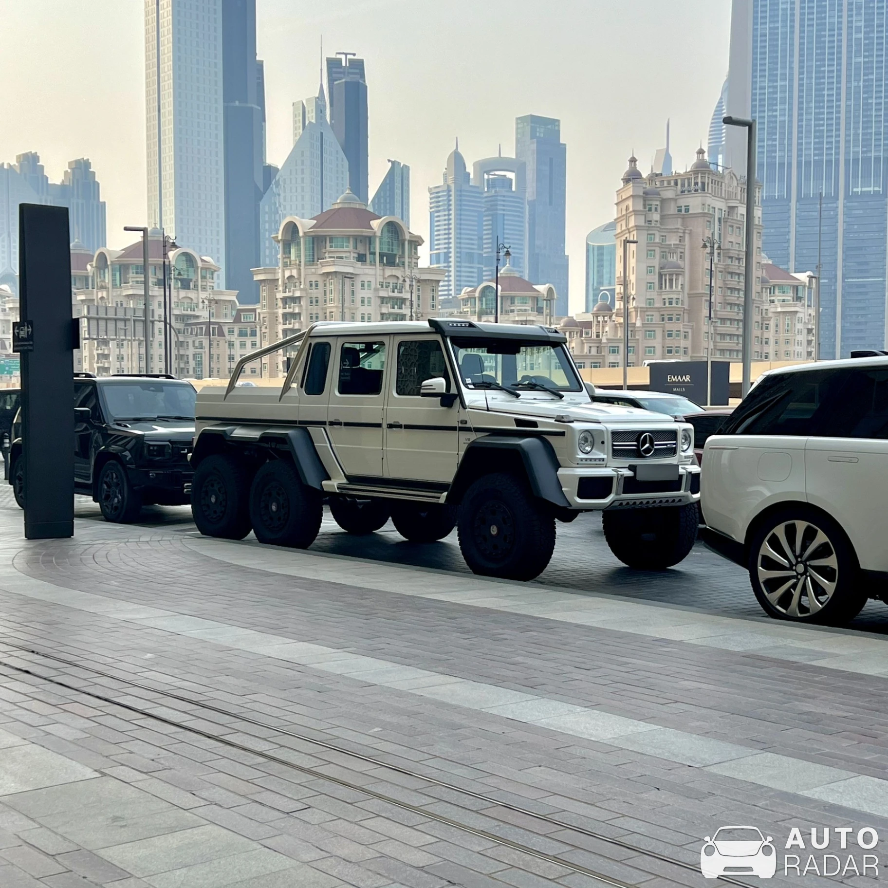 Mercedes-Benz G 63 AMG 6x6 spotted in Dubai, United Arab Emirates
