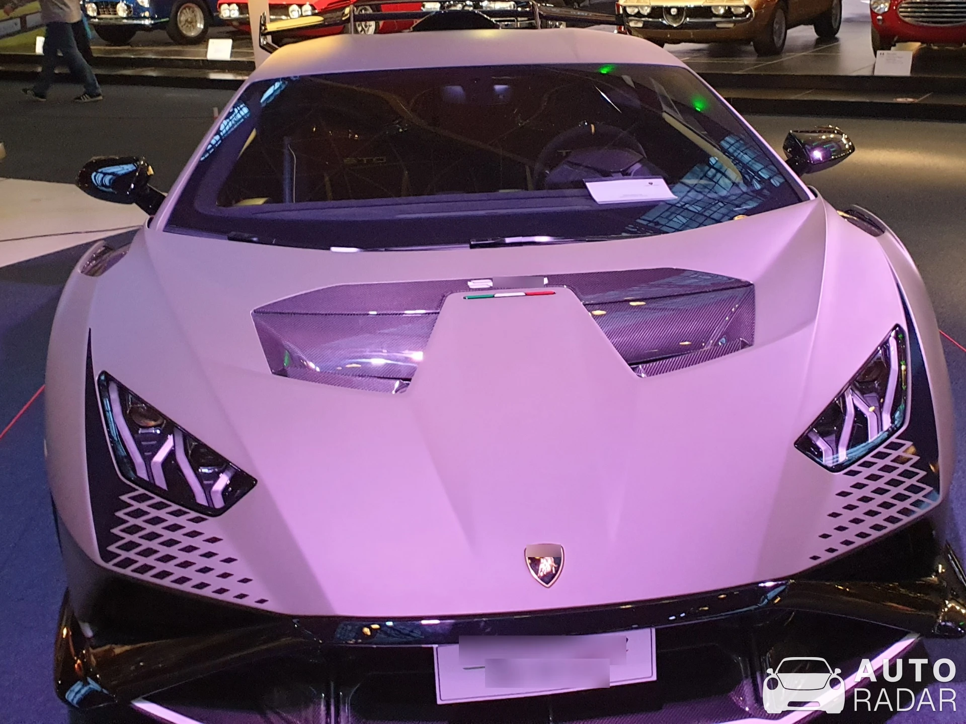 Lamborghini Huracán STO spotted in Brussels, Belgium