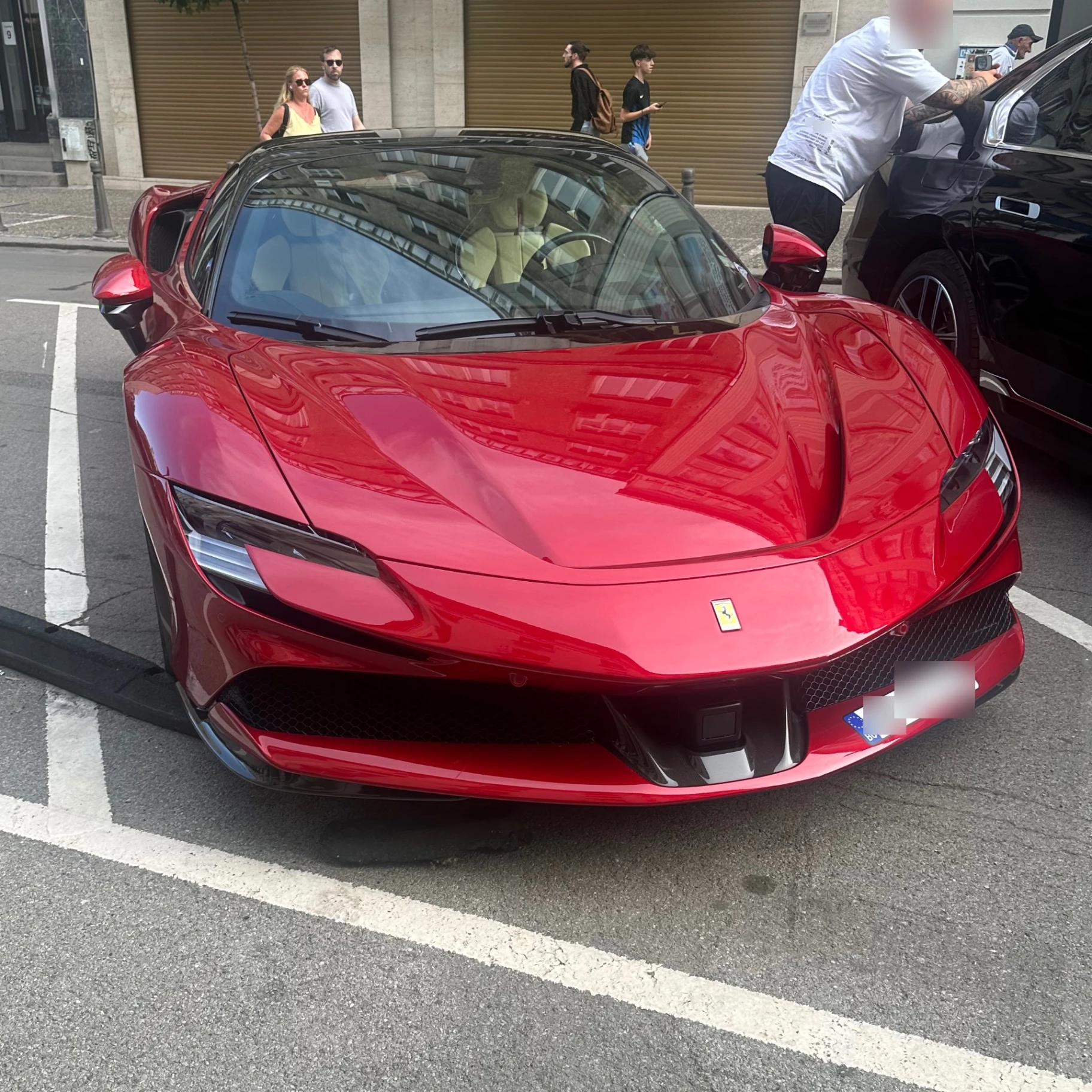 Ferrari SF90 Stradale spotted in Sofia, Bulgaria