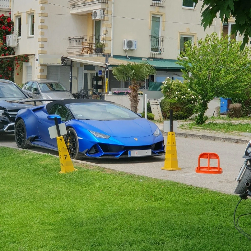 Lamborghini Huracán LP640-4 Performante Spyder spotted in Ohrid, North Macedonia