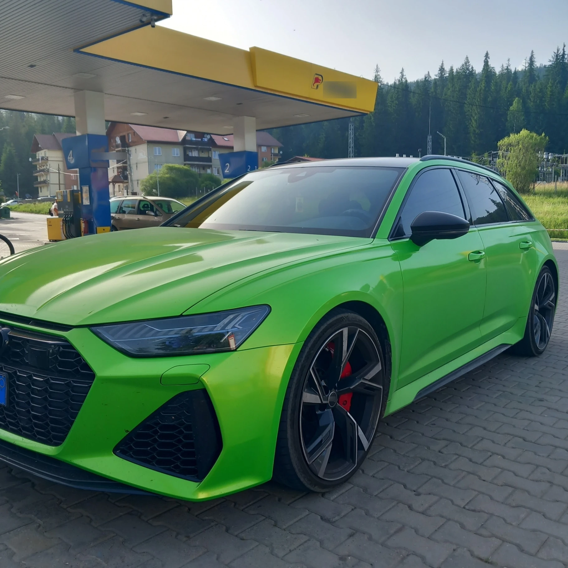 Audi RS6 spotted in Borsec, Romania