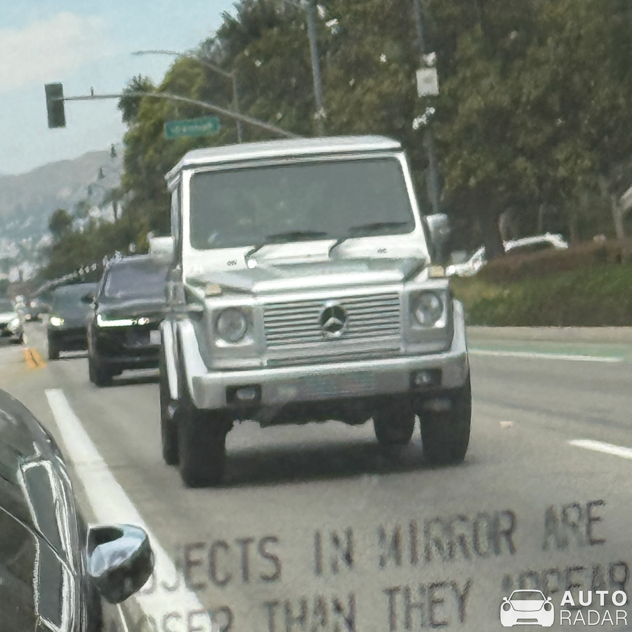 Mercedes-Benz 300GE SWB spotted in Beverly Hills
