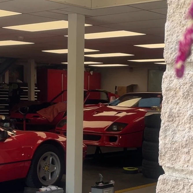 Ferrari F40 spotted in Matlock, United Kingdom