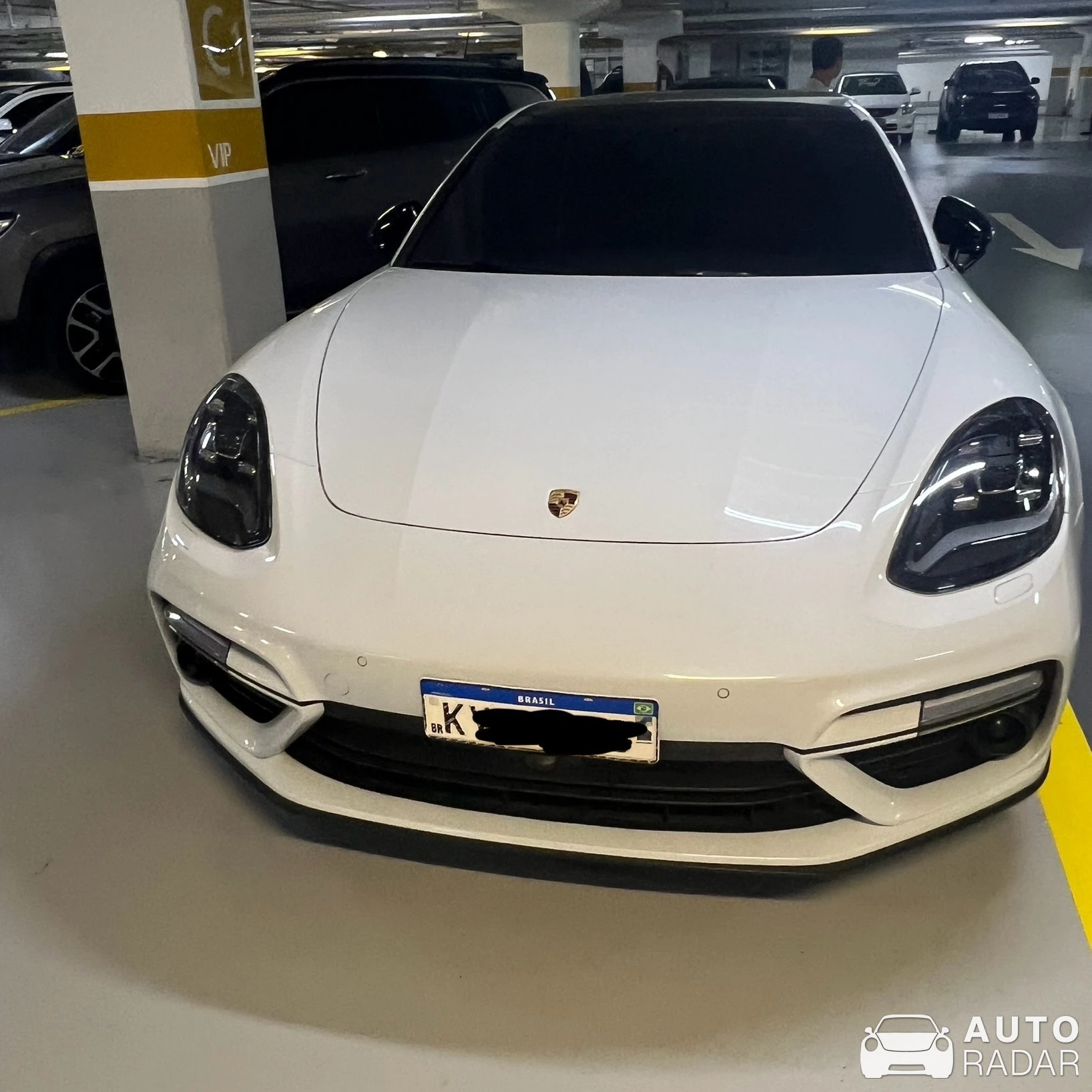 Porsche Panamera Turbo spotted in Barra da Tijuca, Brazil