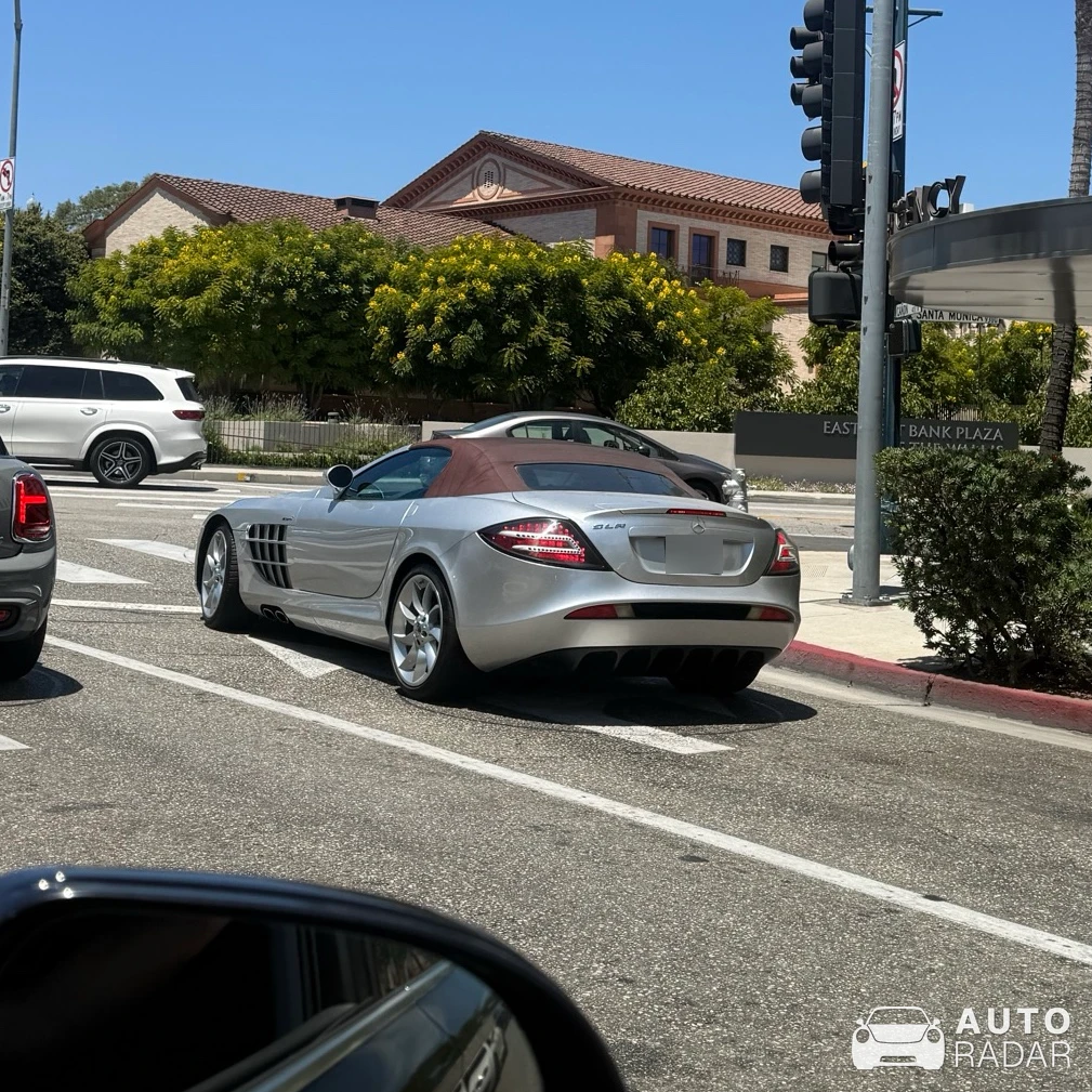 Mercedes-Benz SLR McLaren Roadster spotted in Beverly Hills