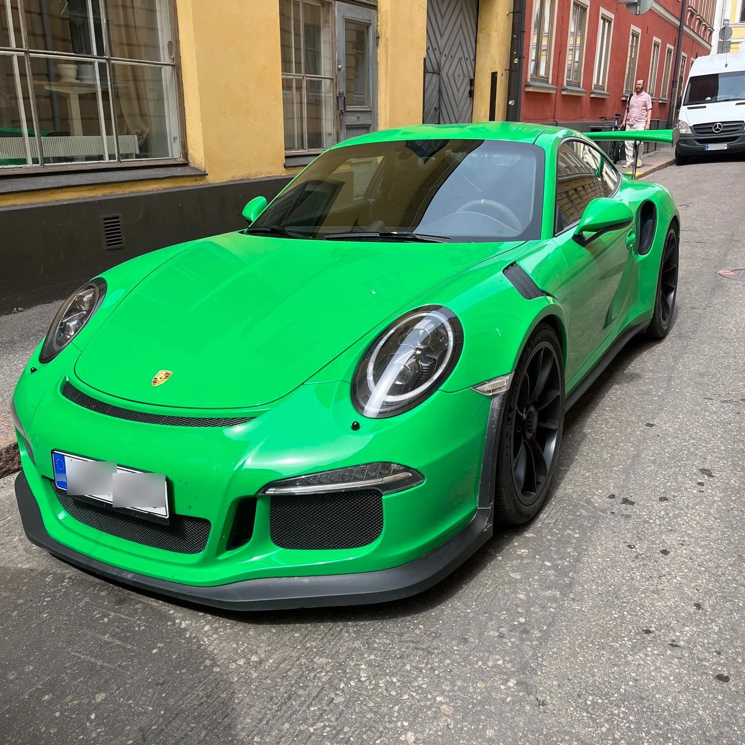 Porsche 991 GT3 RS MkI spotted in Helsinki, Finland