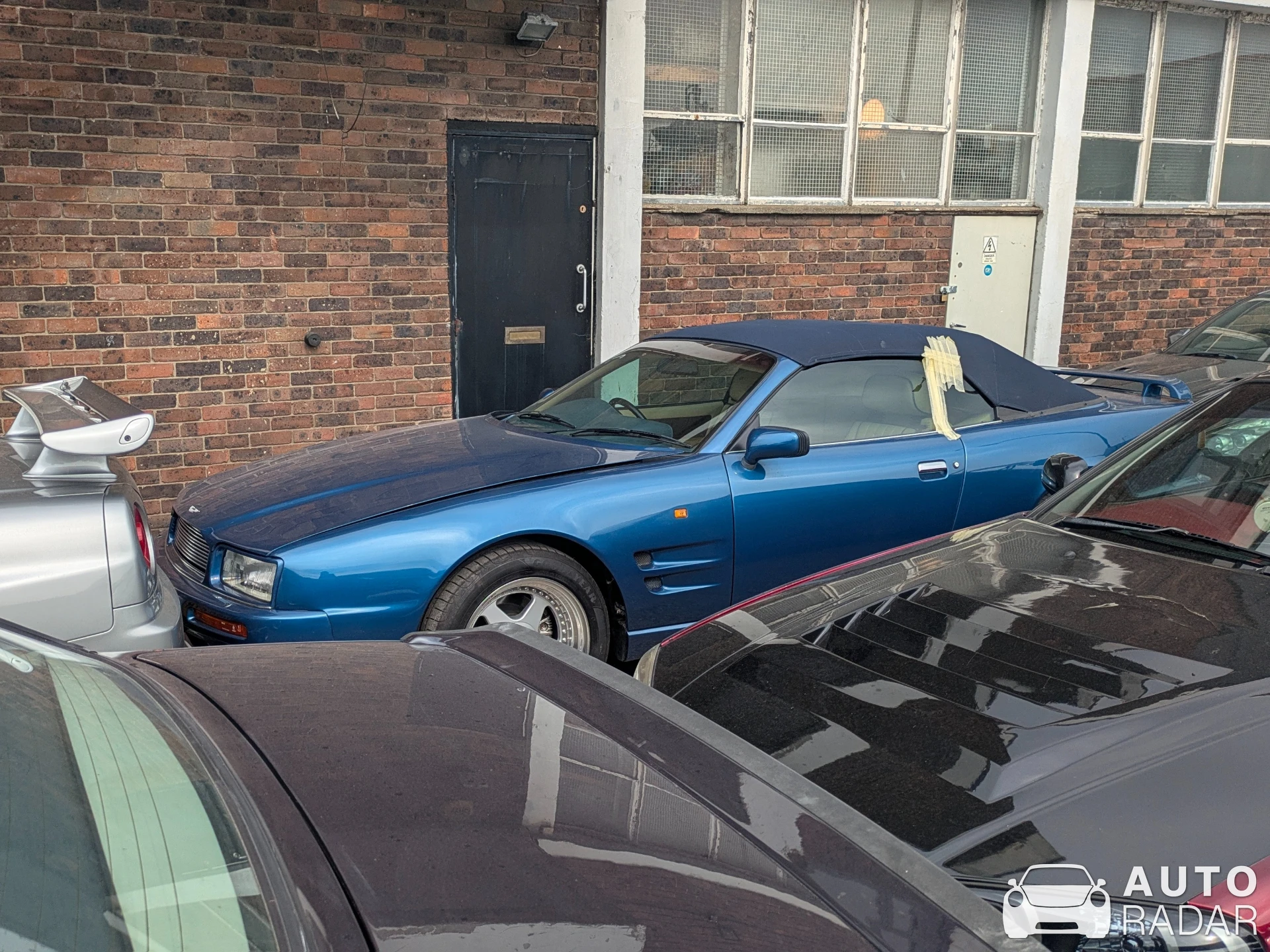 Aston Martin Virage spotted in Enfield