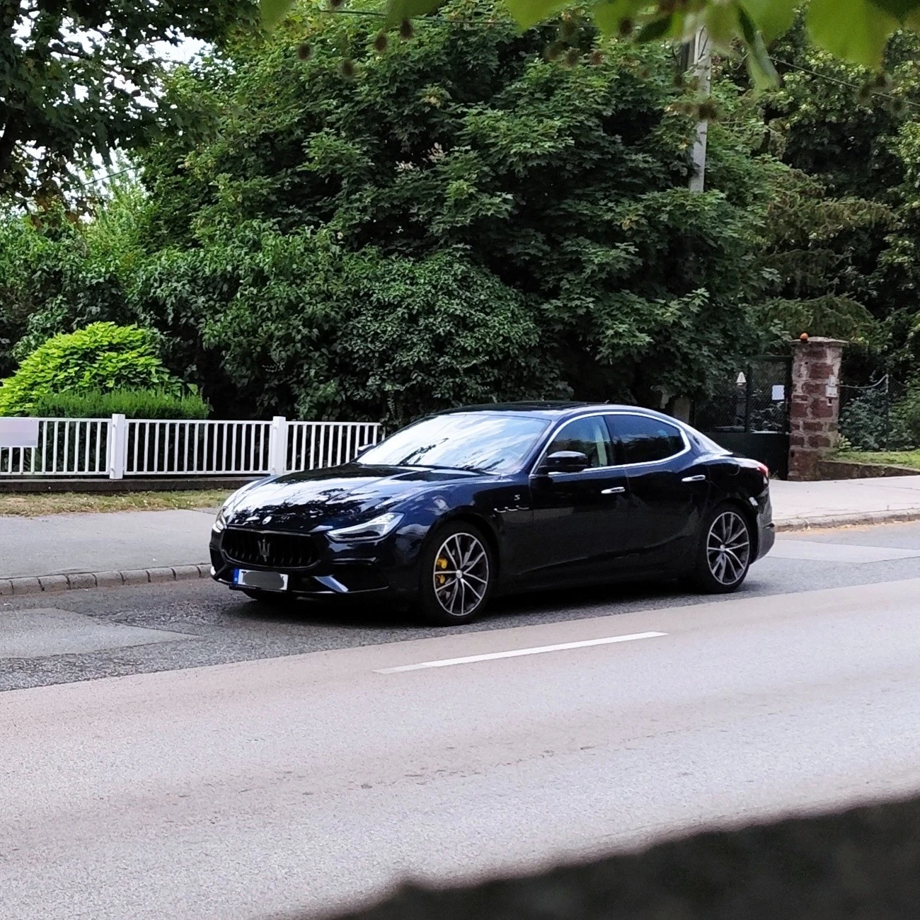 Maserati Ghibli Trofeo spotted in Balatonfüred, Hungary