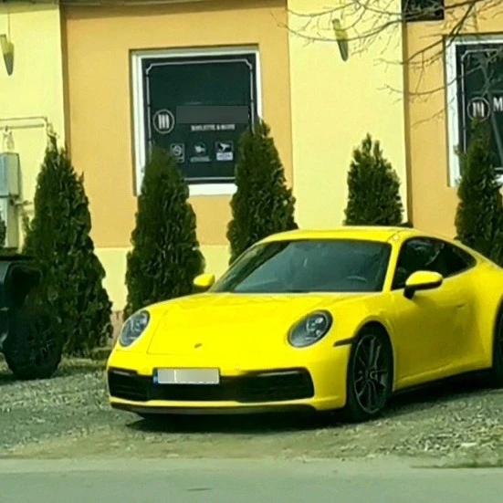 Porsche 992 Carrera MkI spotted in Moșnița Nouă, România