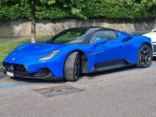 Maserati MC20 spotted in Lombardy, Italy