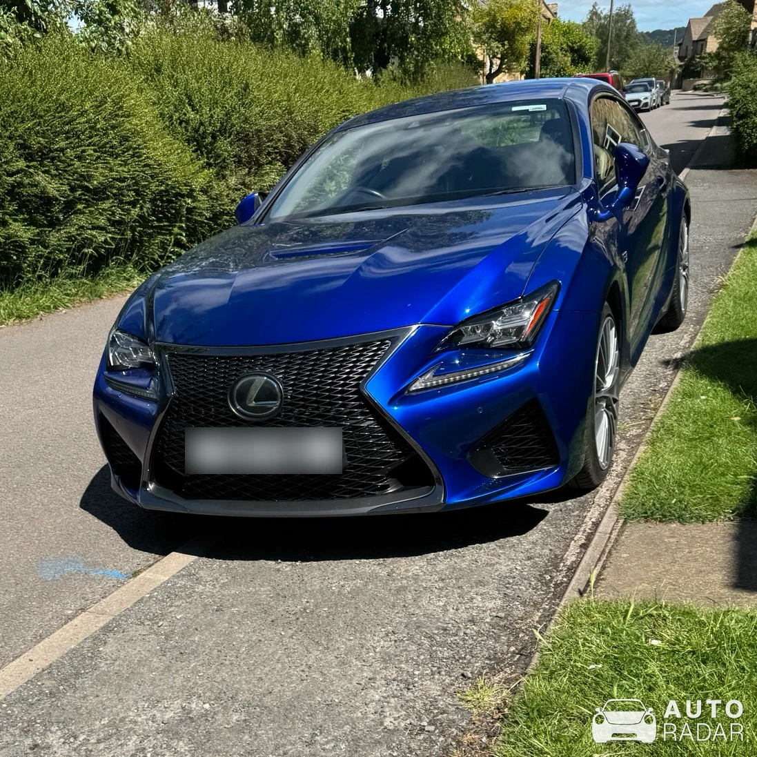 Lexus RC F spotted in Broadway