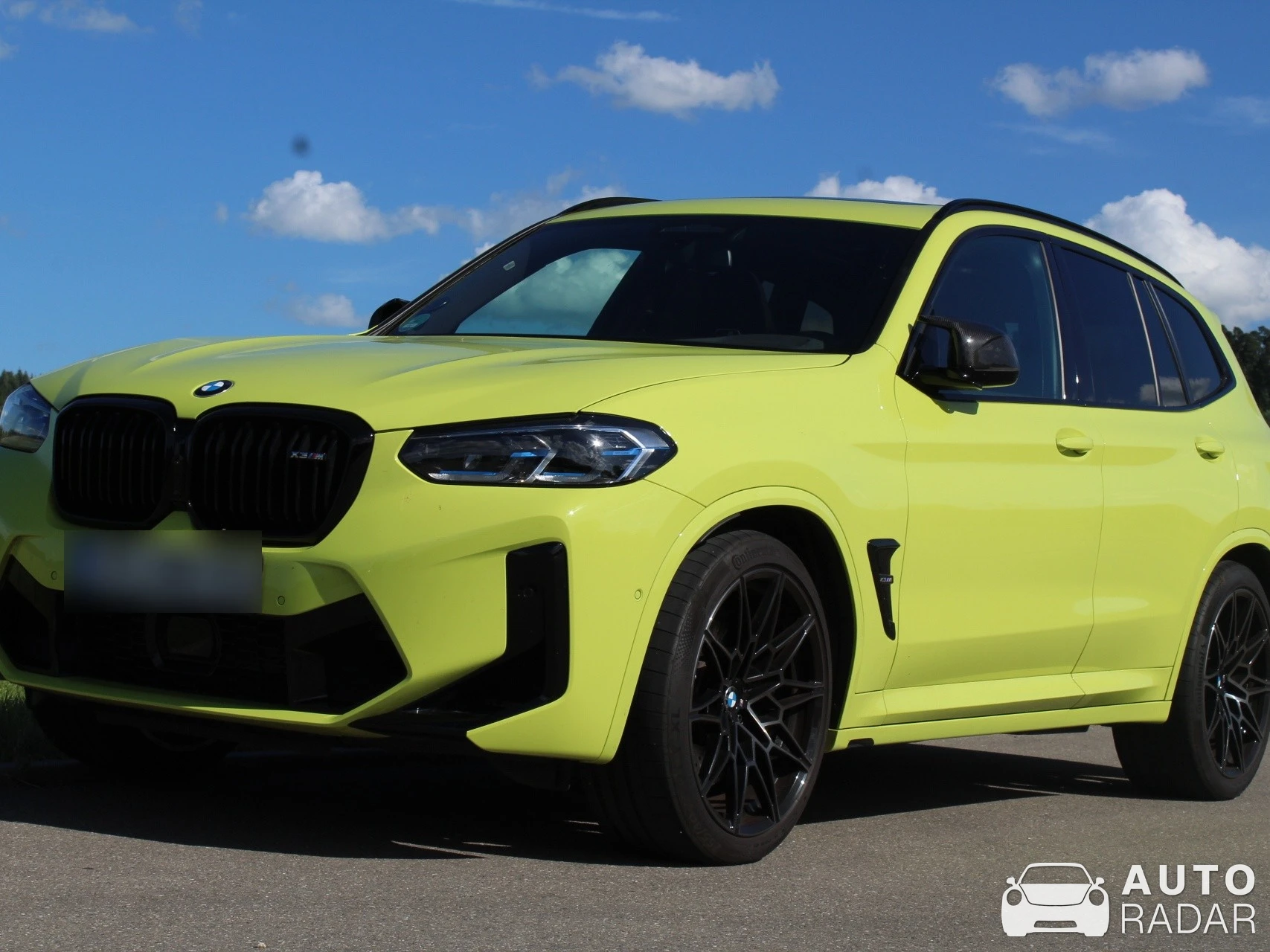 BMW X3 M F97 Competition spotted in Hirrlingen