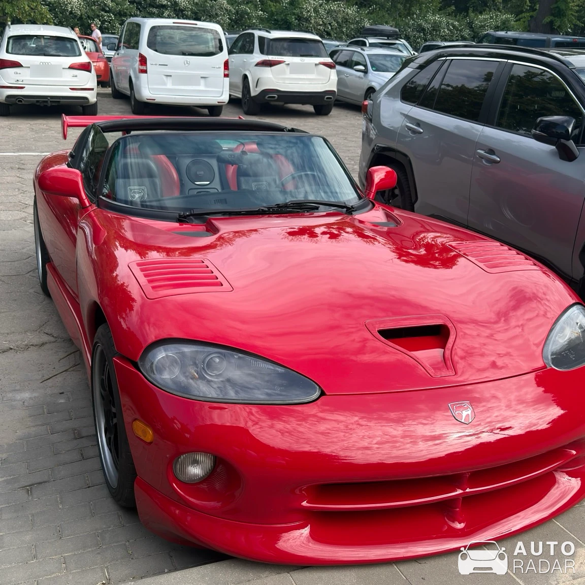 Chrysler Viper spotted in Gdańsk