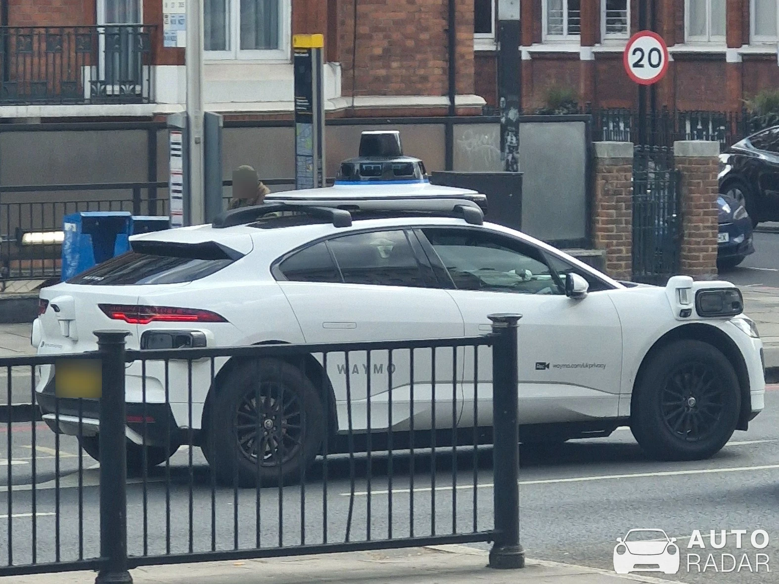 Jaguar I-PACE spotted in London