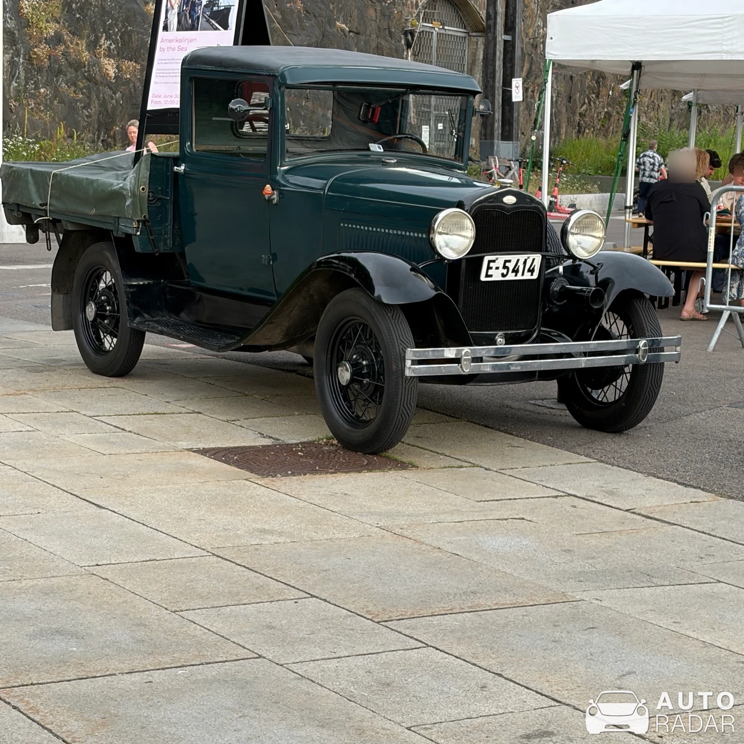 Ford Model A Pickup spotted in Oslo