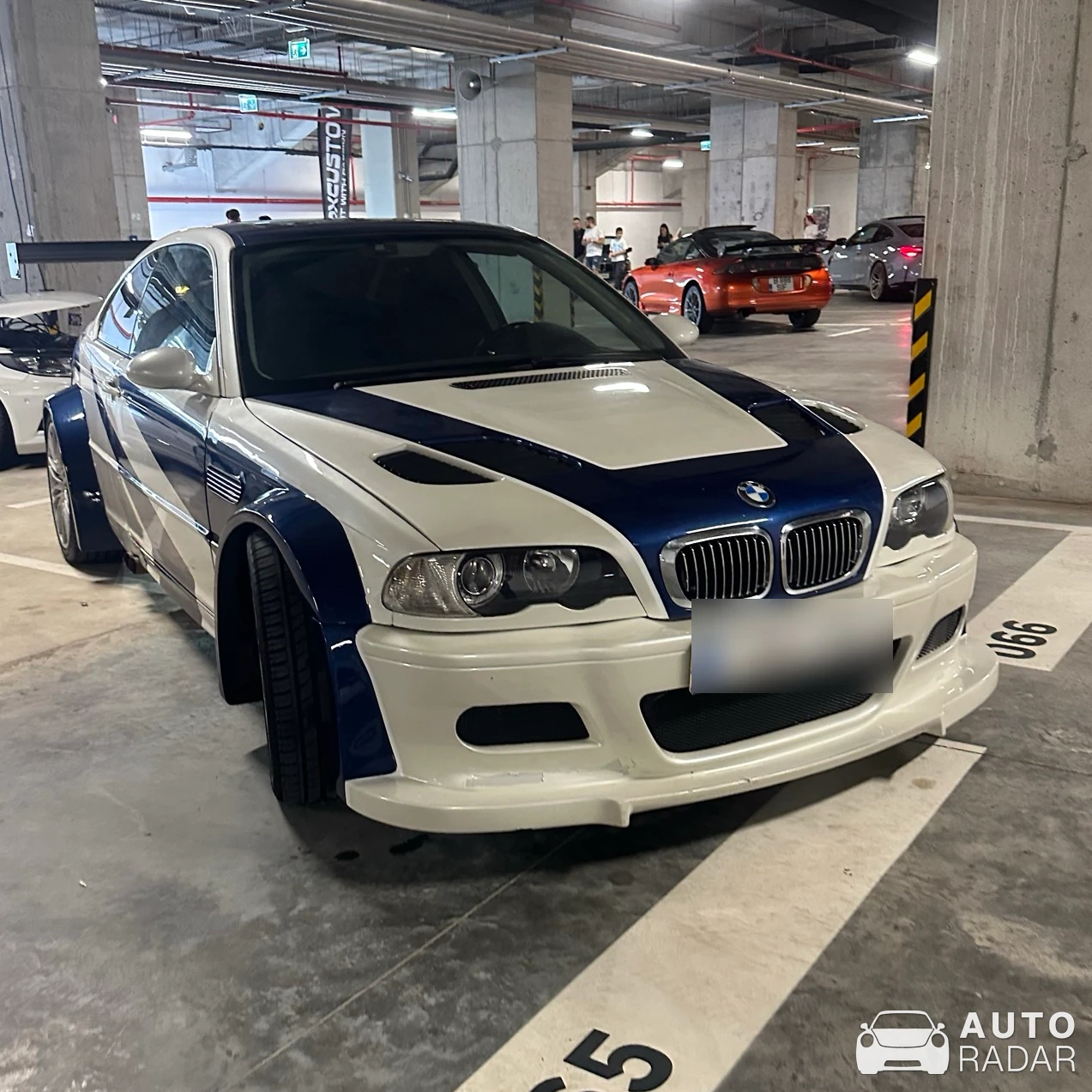 BMW M3 E46 GTR spotted in București