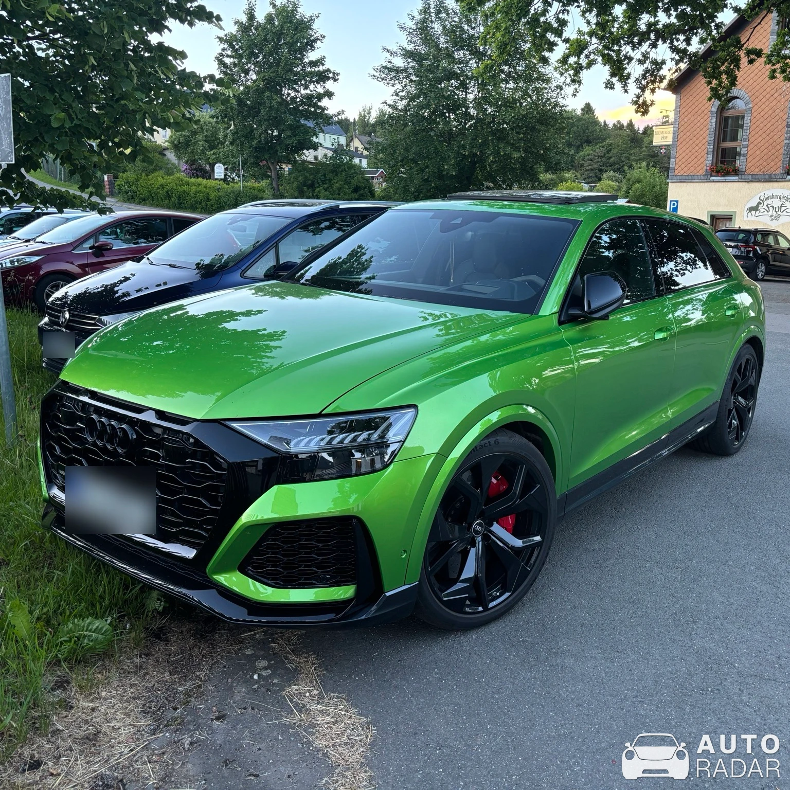 Audi S Q8 spotted in Zwönitz