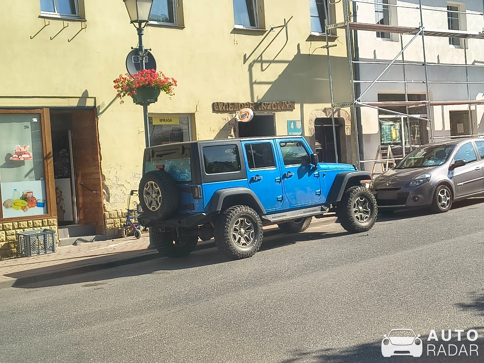 Jeep Wrangler spotted in Lewin Kłodzki