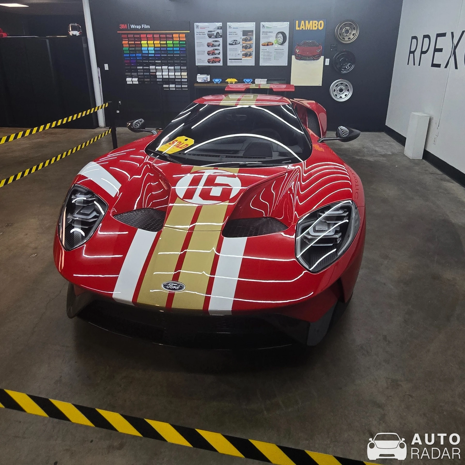 Ford GT Heritage Edition spotted in Creve Coeur
