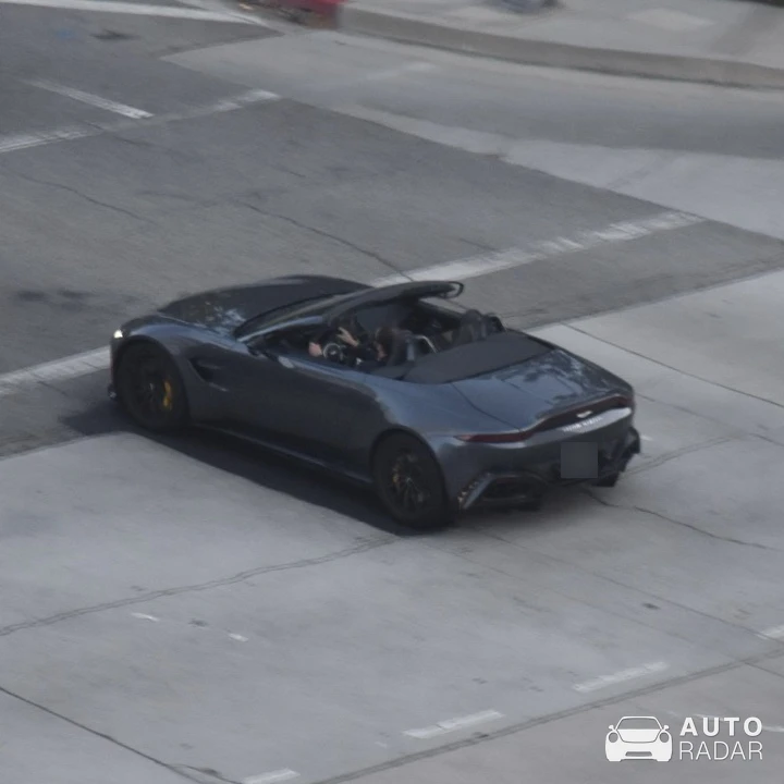 Aston Martin V8 Vantage Roadster spotted in Los Angeles