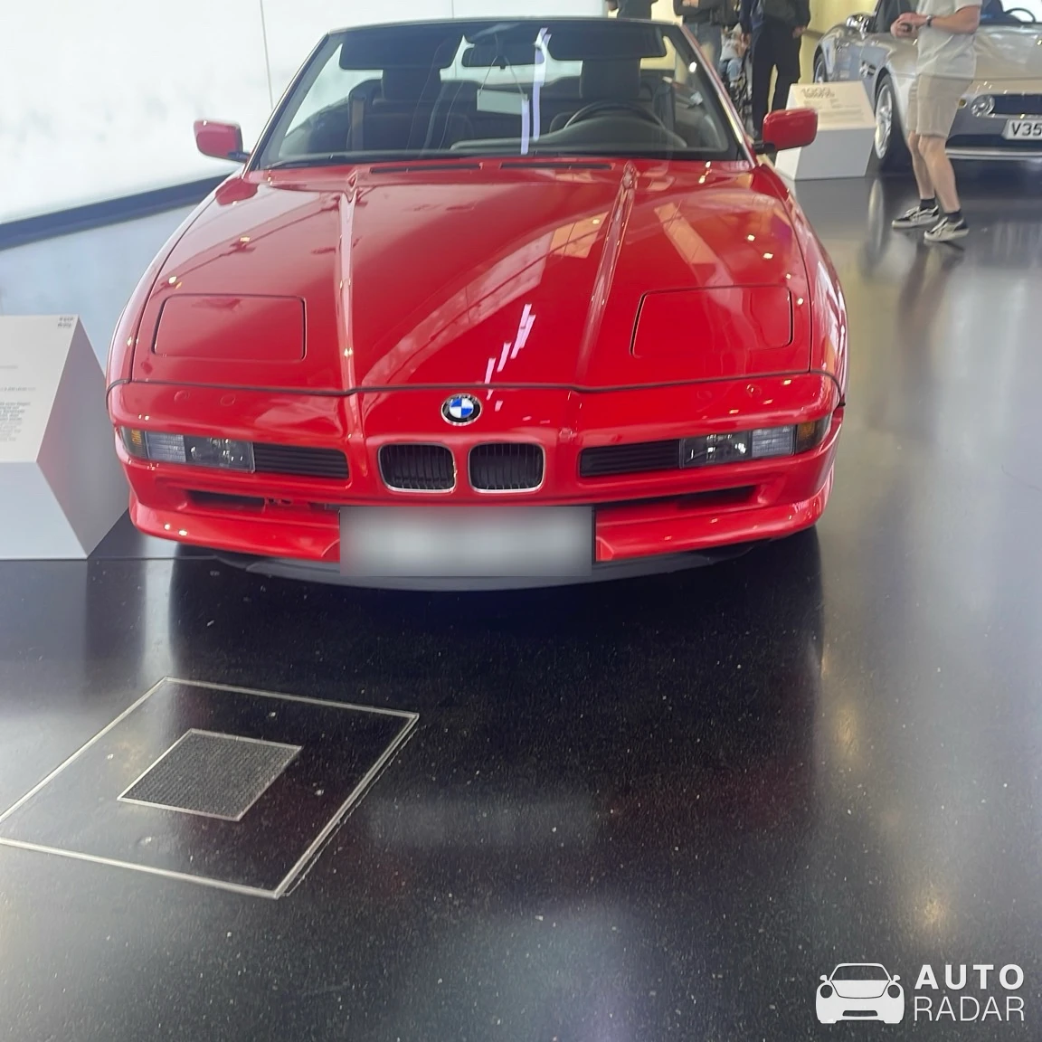 BMW 850Ci E31 Cabriolet Prototype spotted in Munich