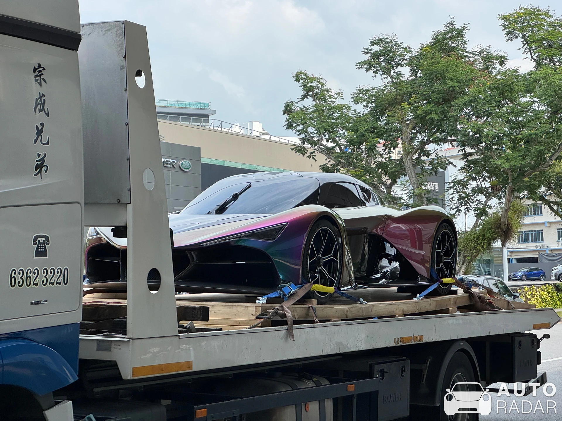 Zenvo Aurora spotted in Singapore