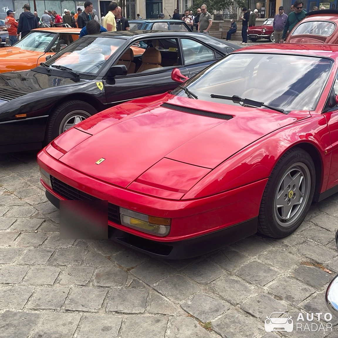 Ferrari Mondial T spotted in Versailles