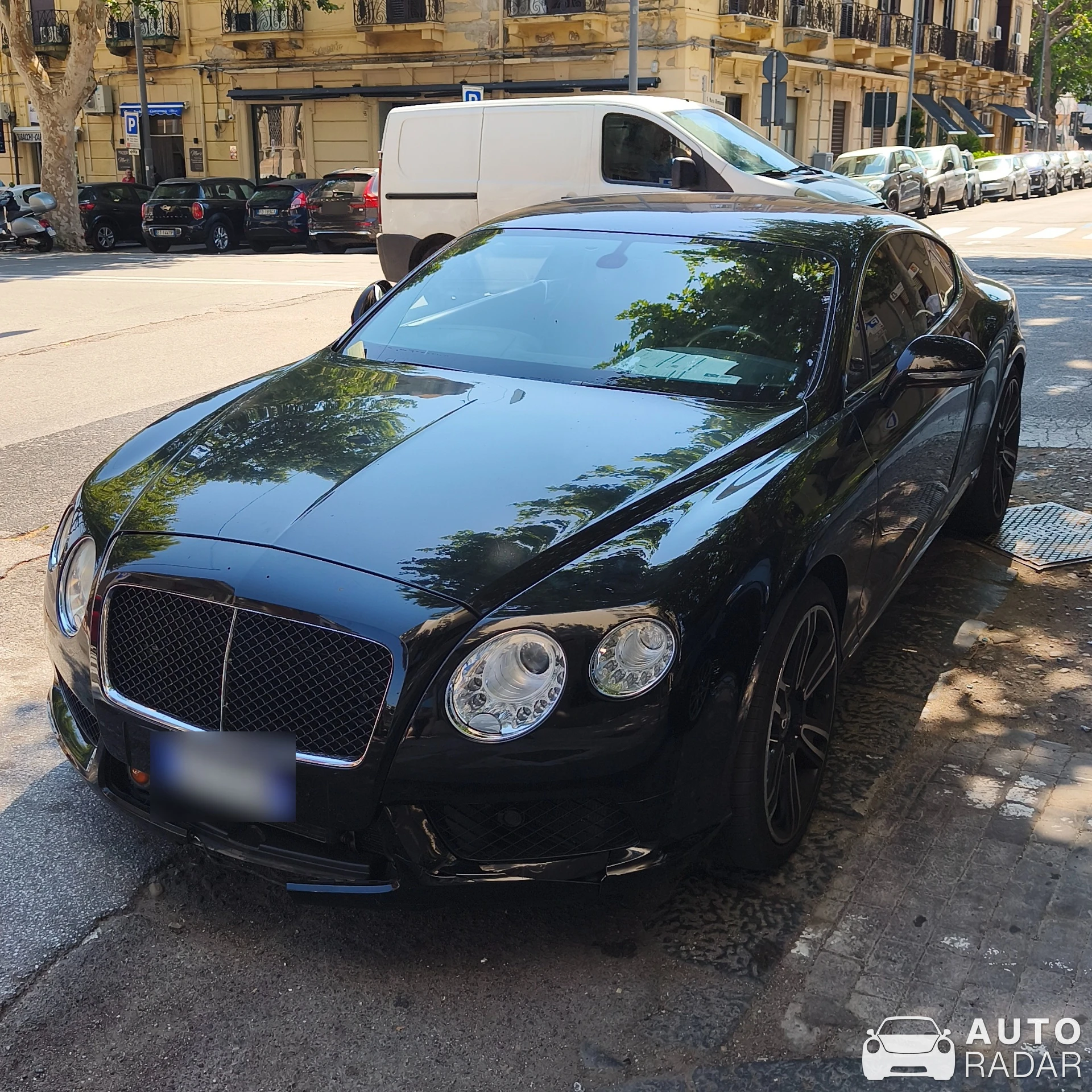 Bentley Continental GT spotted in Messina