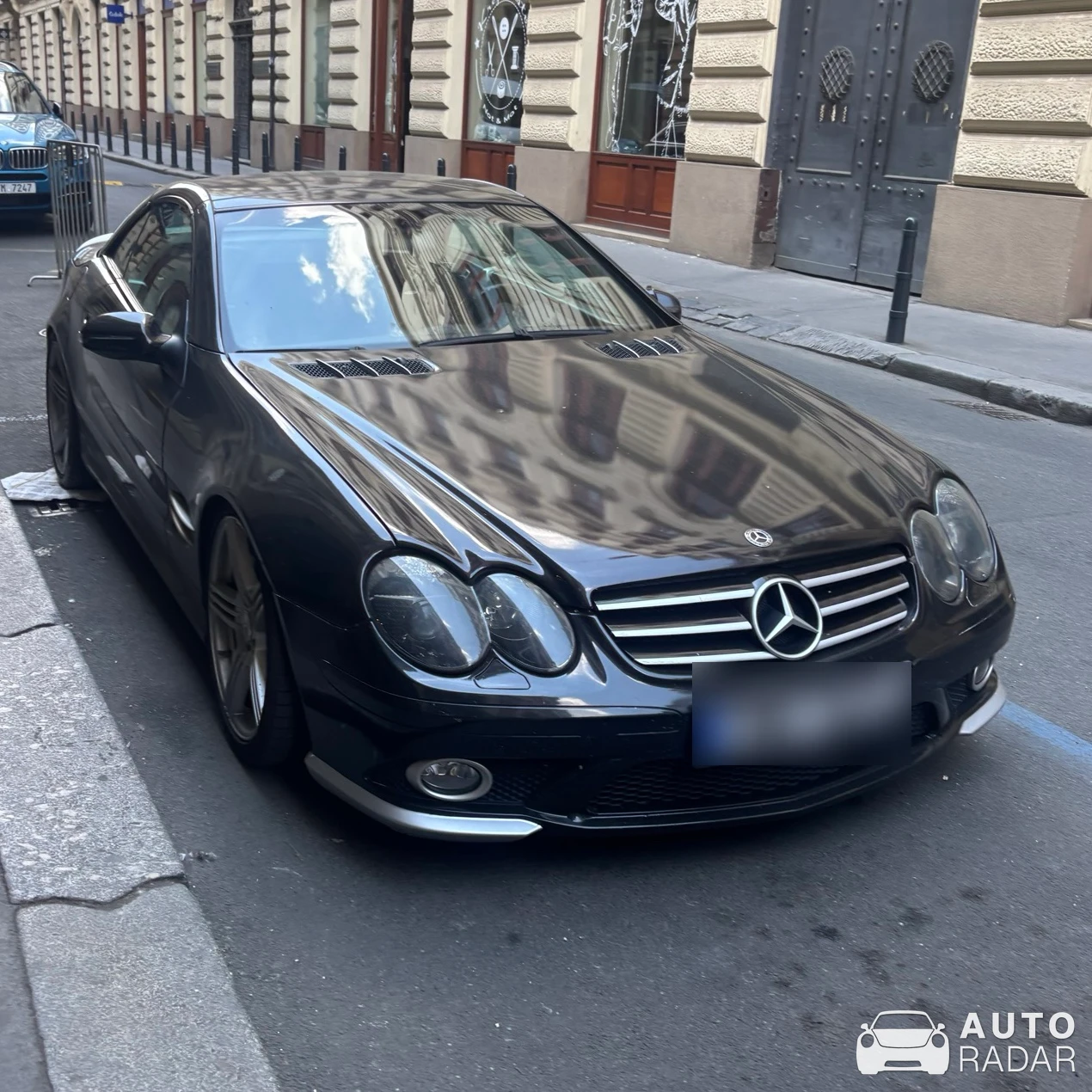 Mercedes-Benz CLK 63 AMG spotted in Prague 1