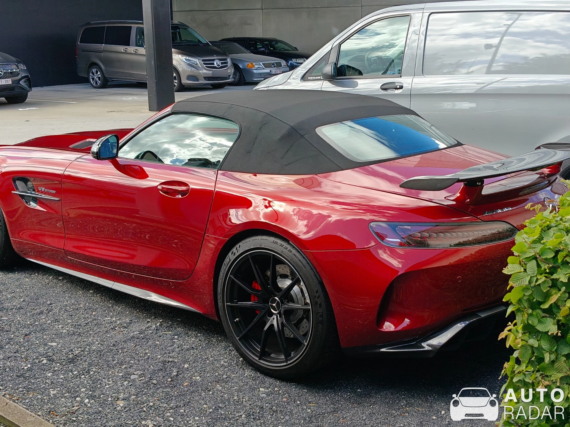 Mercedes-AMG GT R Roadster R190 spotted in Kortrijk