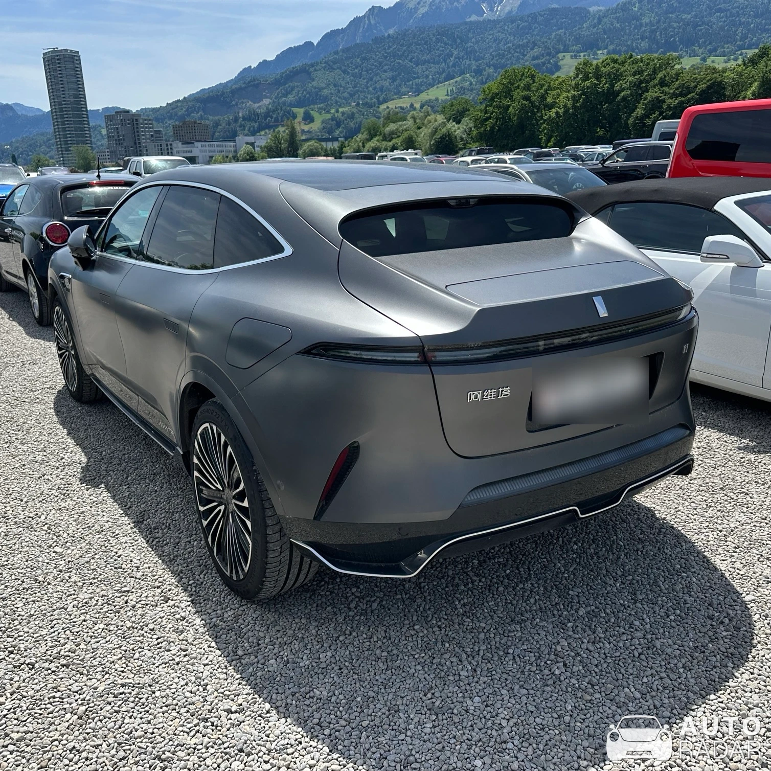Avatr 11 spotted in Luzern