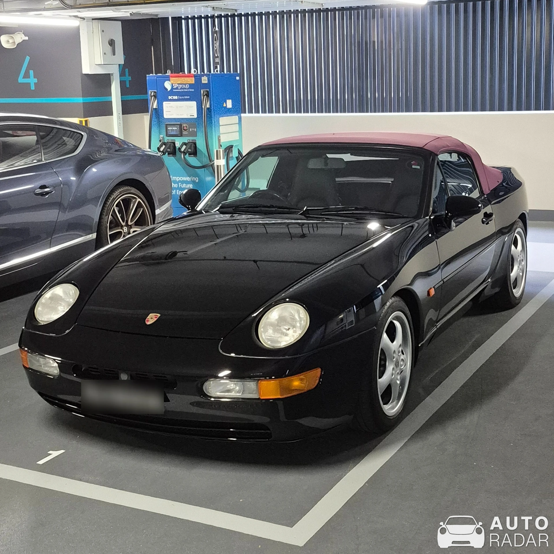 Porsche 968 Cabriolet spotted in Singapore