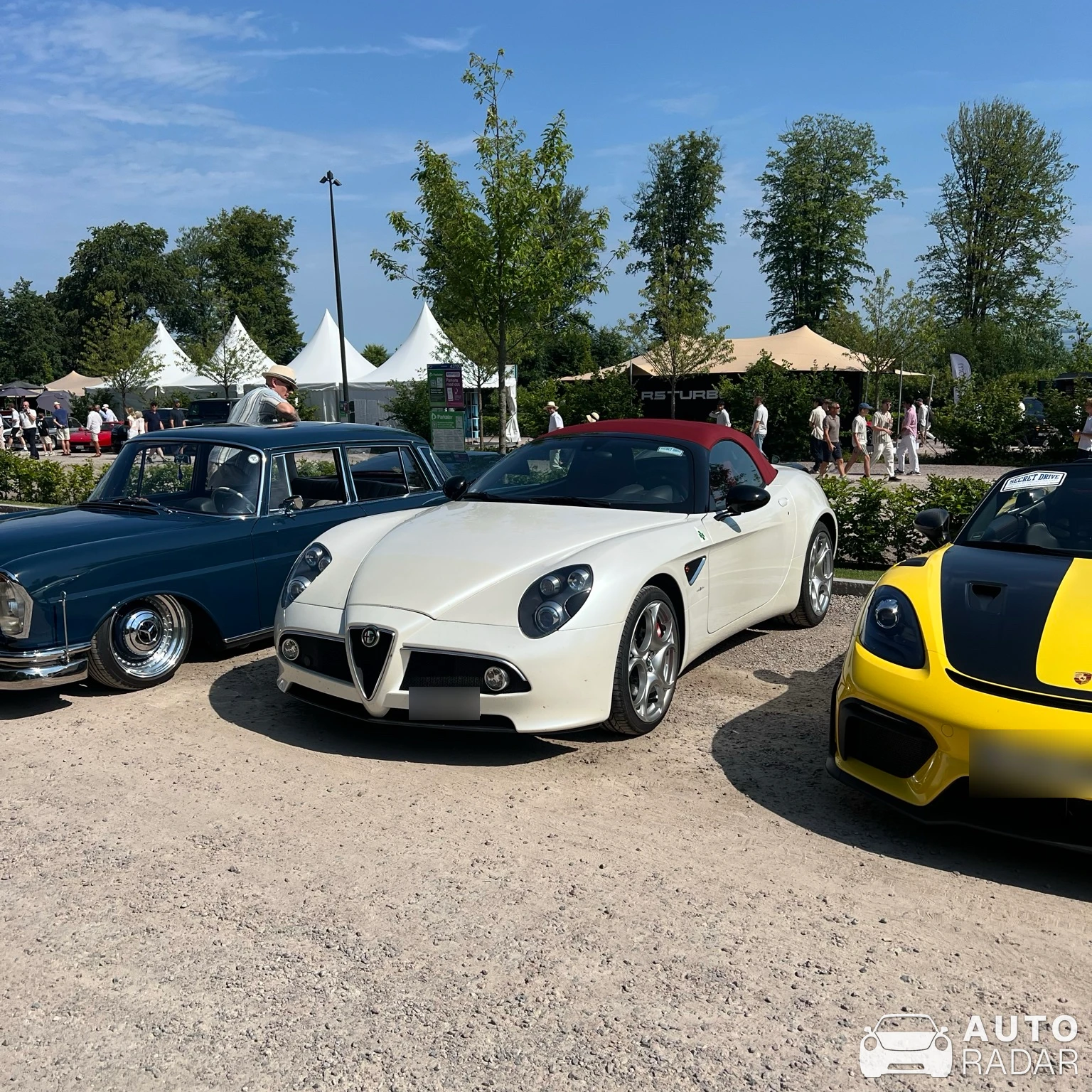 Alfa Romeo 8C Spider spotted in Båstad