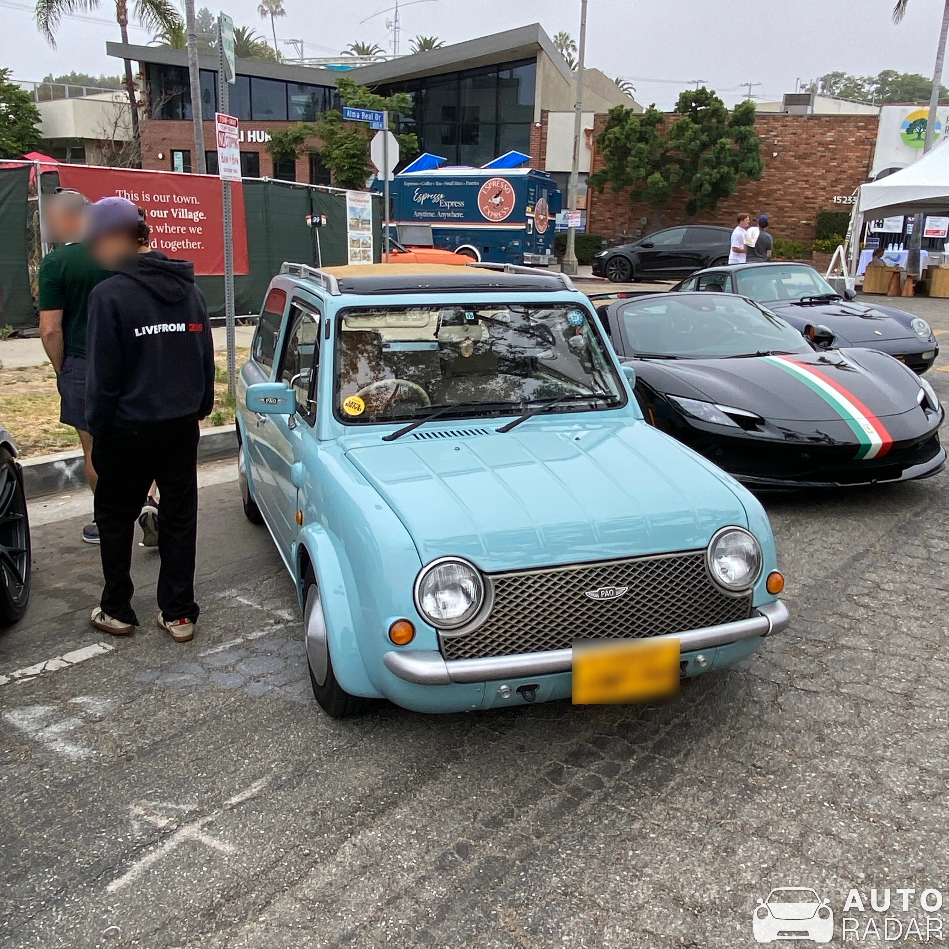 Nissan Pao spotted in Los Angeles