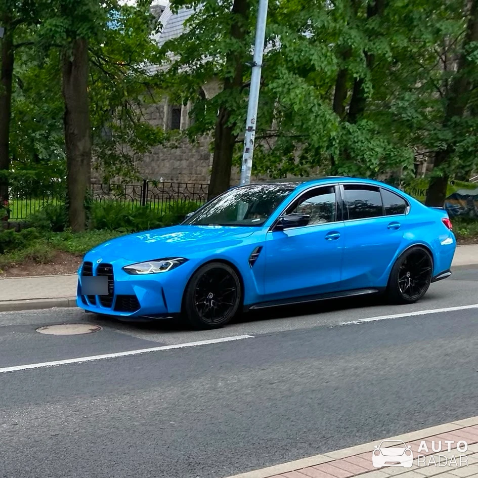 BMW M3 G80 Sedan Competition spotted in Karpacz