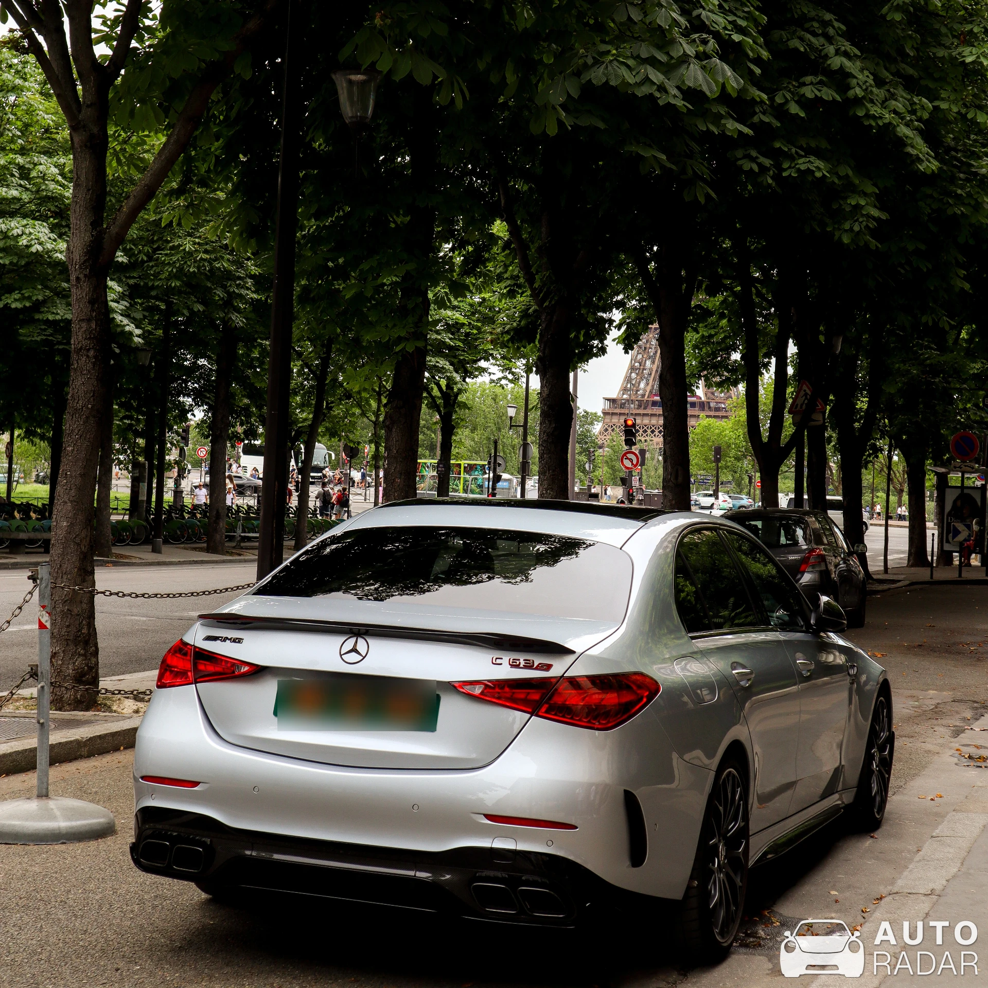 Mercedes-Benz C63 AMG Black Series spotted