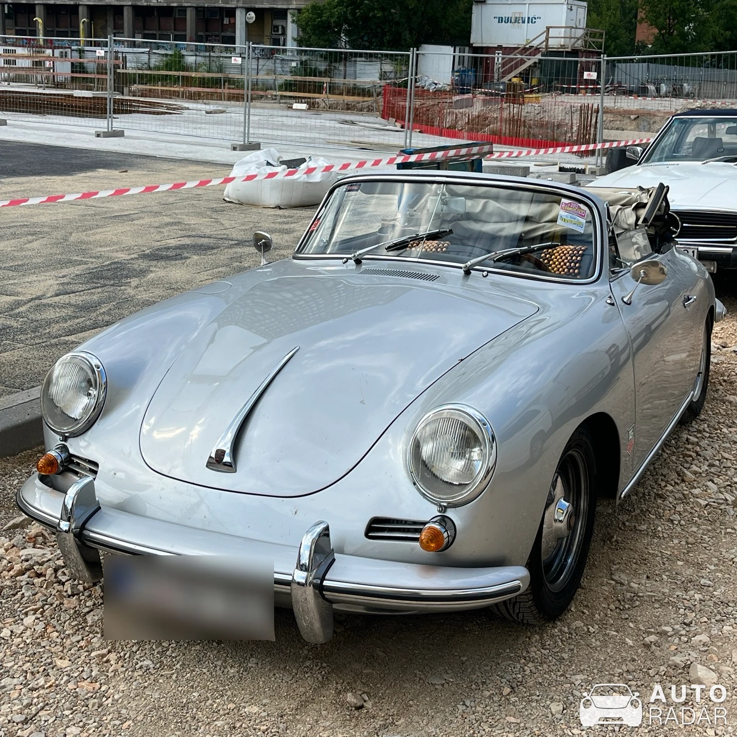 Porsche 356 1600 Super 90 spotted in Sarajevo