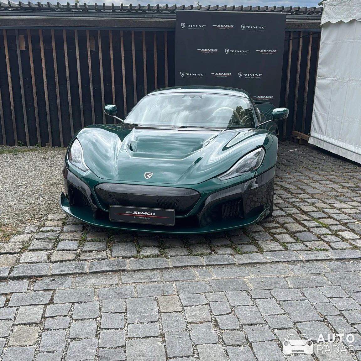 Rimac Nevera spotted in Gmund am Tegernsee