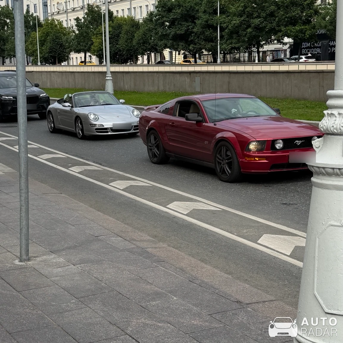 Ford Mustang GT S197 spotted in Москва