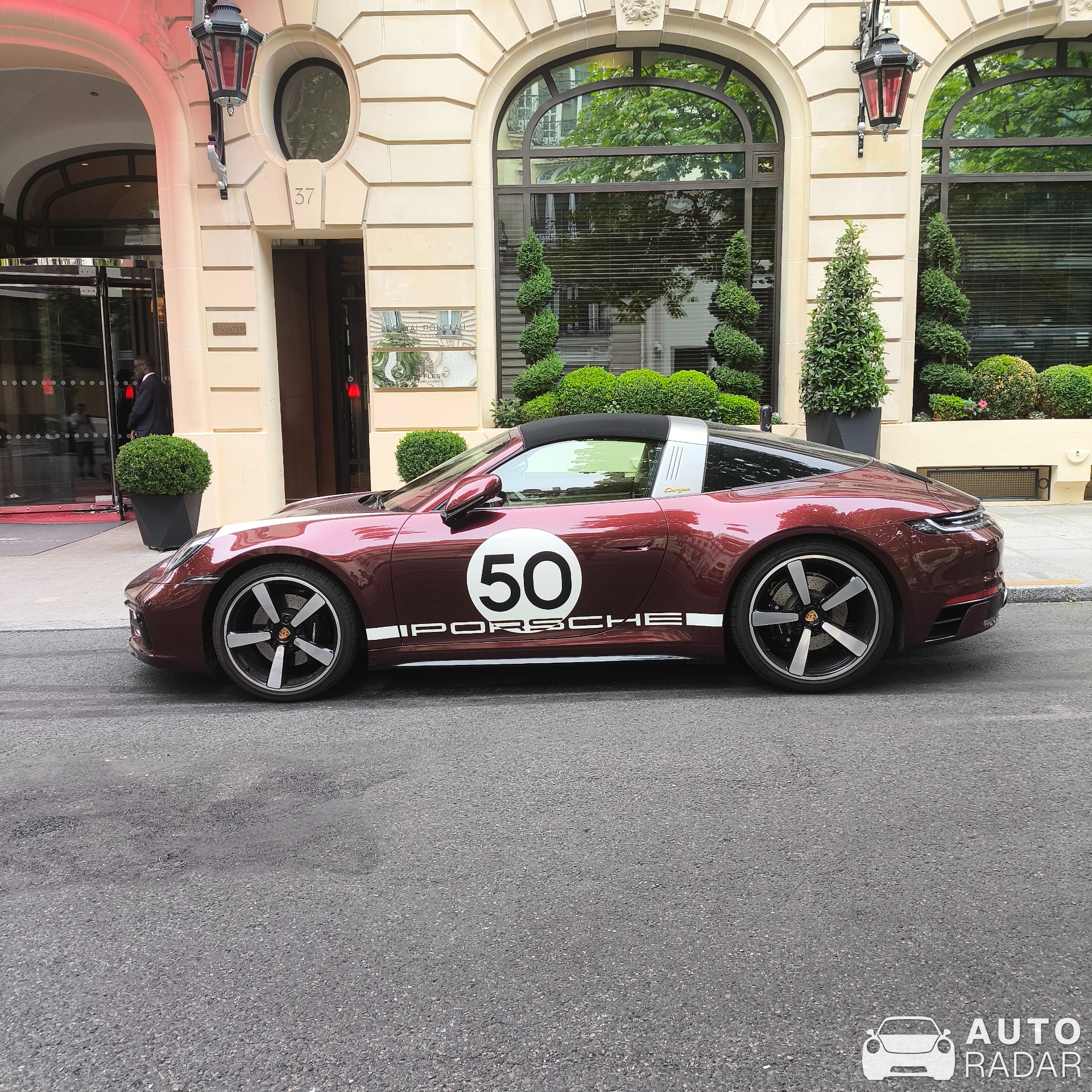 Porsche 992 Targa 4S Heritage Design Edition spotted in Paris